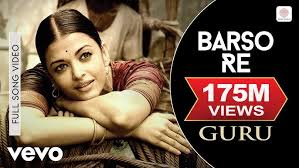 Barso Re Lyrics in Hindi