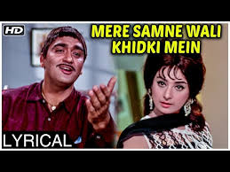 Mere Samne Wali Khidki Mein Lyrics In Hindi