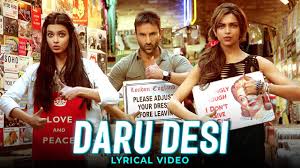 \Daaru Desi Lyrics in Hindi