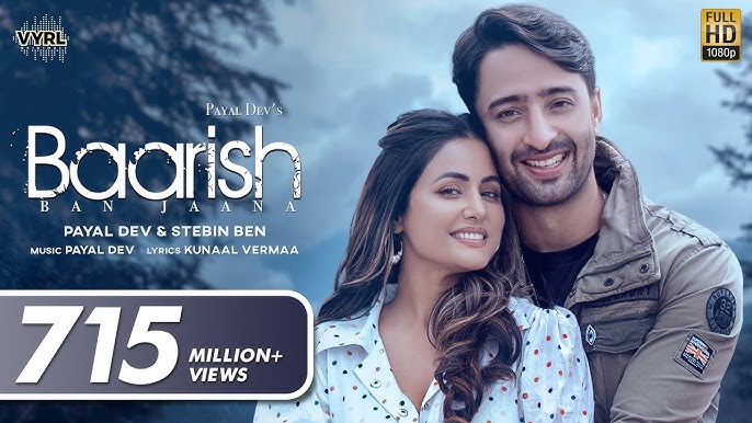 Baarish Ban Jaana Lyrics in Hindi