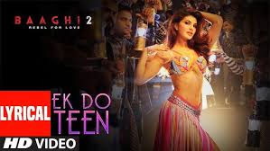 Ek Do Teen Lyrics in Hindi