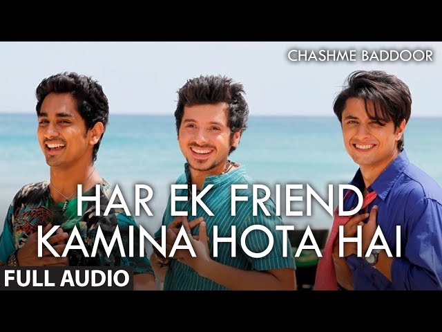 Har Ek Friend Kamina Hota Hai Lyrics in Hindi