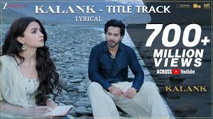 Kalank (title Track) Lyrics in Hindi