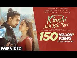 Khushi Jab Bhi Teri Lyrics in Hindi