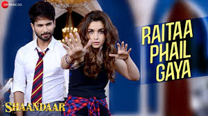 Raitaa Phail Gaya Lyrics in Hindi