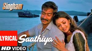 Saathiya Lyrics in Hindi