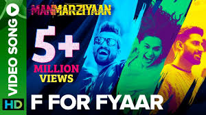 F For fyaar Lyrics in Hindi