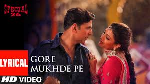 Gore Mukhde Pe Lyrics in Hindi
