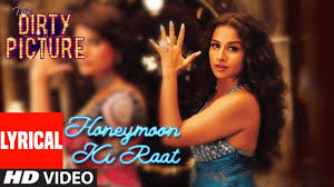 Honeymoon Ki Raat Lyrics in Hindi