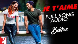 Je T'aime Lyrics in Hindi