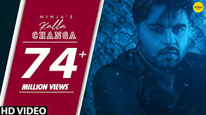 Kalla Changa Lyrics in Hindi