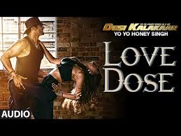 Love Dose Lyrics in Hindi