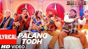 Palang Todh Lyrics in Hindi