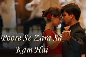 Poore Se zara Sa Kam Hain Lyrics in Hindi