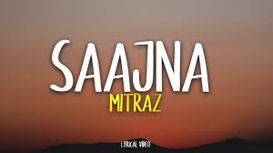 Saajna Lyrics in Hindi
