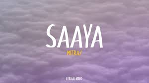Saaya Lyrics in Hindi