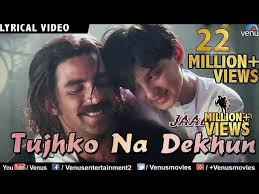 Tujhko Na Dekhun To Lyrics in Hindi