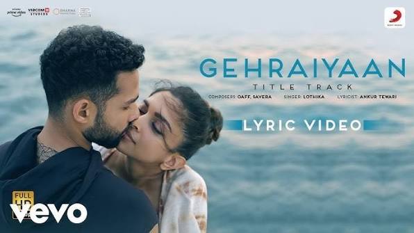 Gehraiyaan Title Track Lyrics in Hindi