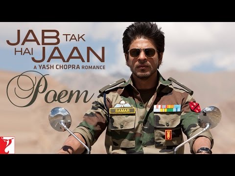 Jab Tak Hai Jaan- The Poem Lyrics in Hindi