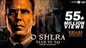 O Shera – Teer Te Taj Lyrics in Hindi