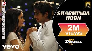 Sharminda Hoon Lyrics in Hindi